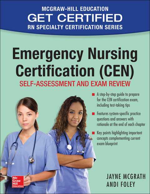Cover image for book Emergency Nursing Certification (CEN): Self-Assessment and Exam Review