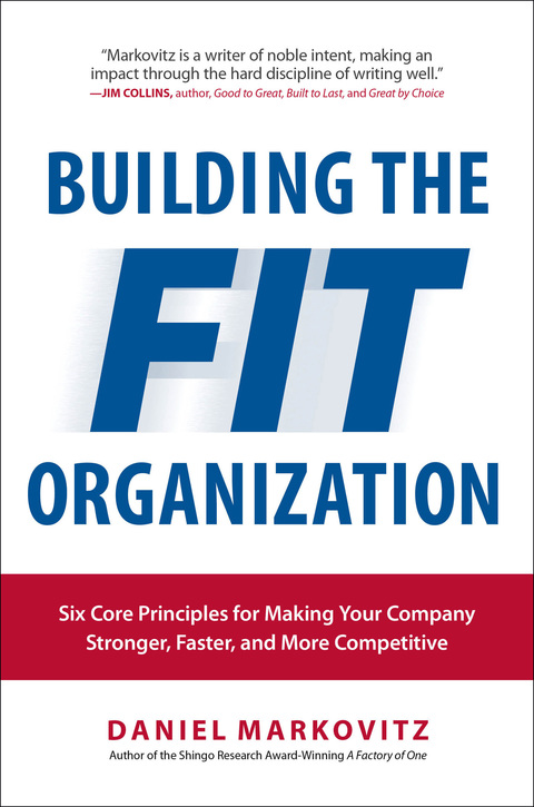 Cover image for book Building the Fit Organization: Six Core Principles for Making Your Company Stronger, Faster, and More Competitive