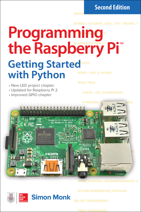 Cover image for book Programming the Raspberry Pi, Second Edition: Getting Started with Python