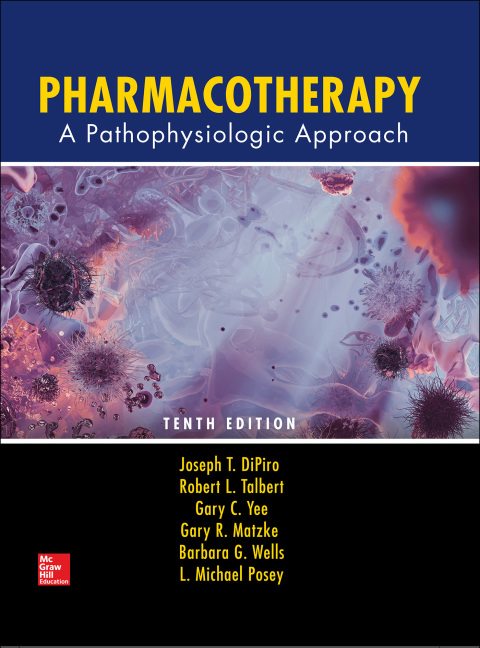 Cover image for book Pharmacotherapy: A Pathophysiologic Approach
