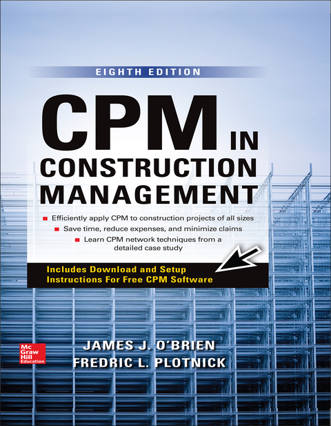 Cover image for book CPM in Construction Management, Eighth Edition