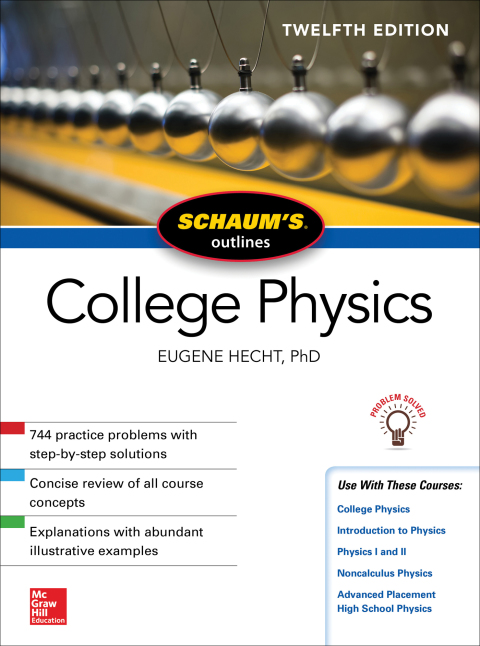 Cover image for book Schaum's Outline of College Physics