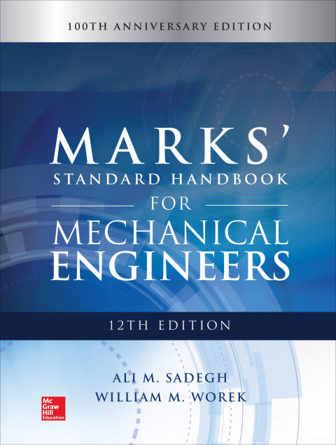 Cover image for book Marks' Standard Handbook for Mechanical Engineers, 12th Edition
