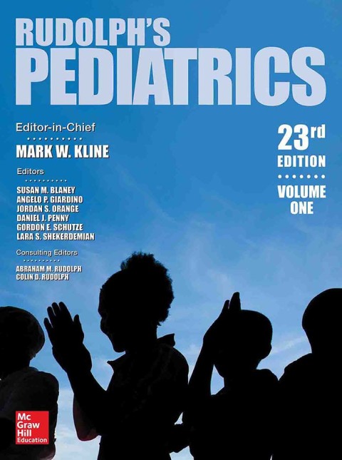 Cover image for book Rudolph's Pediatrics, 23rd Edition