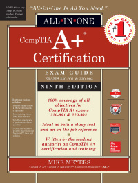 Cover image: CompTIA A+ Certification All-in-One Exam Guide, Ninth Edition (Exams 220-901 & 220-902) 9th edition 9781259589515