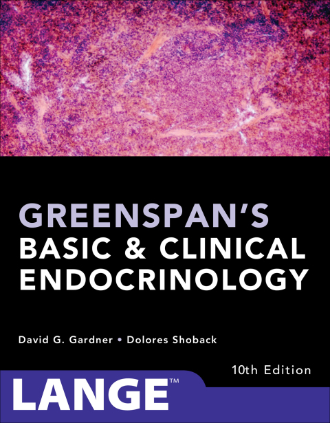 Cover image for book Greenspan's Basic and Clinical Endocrinology