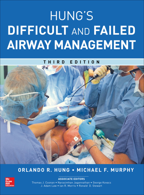 Cover image for book Management of the Difficult and Failed Airway, Third Edition