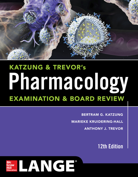 Cover image for book Katzung & Trevor's Pharmacology Examination and Board Review,12th Edition