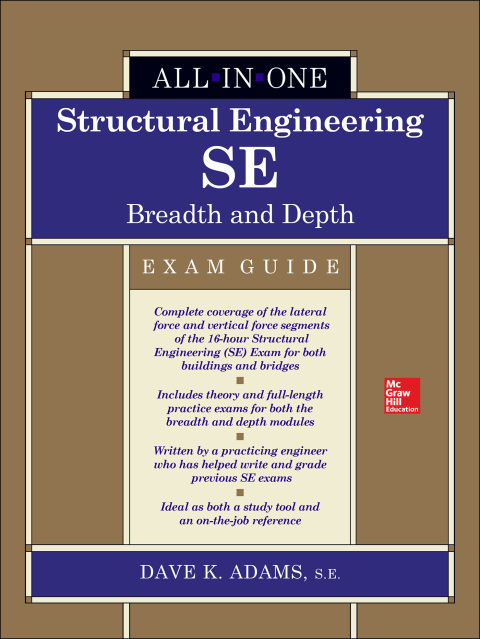 Cover image for book Structural Engineering SE All-in-One Exam Guide: Breadth and Depth