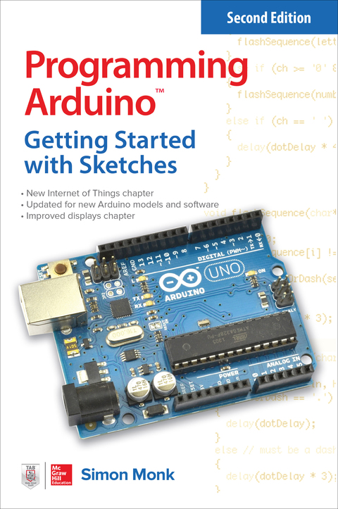 Cover image for book Programming Arduino: Getting Started with Sketches