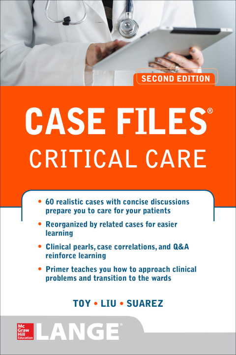 Cover image for book Case Files Critical Care, Second Edition