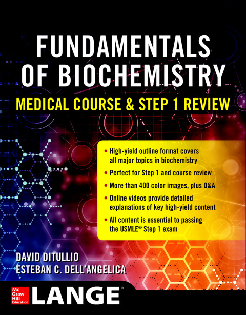 Cover image for book Fundamentals of Biochemistry Medical Course and Step 1 Review