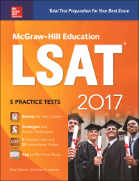 صورة الغلاف: McGraw-Hill Education LSAT 2017 2nd edition 9781259642098