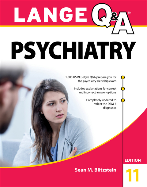 Cover image for book Lange Q&A Psychiatry, 11th Edition