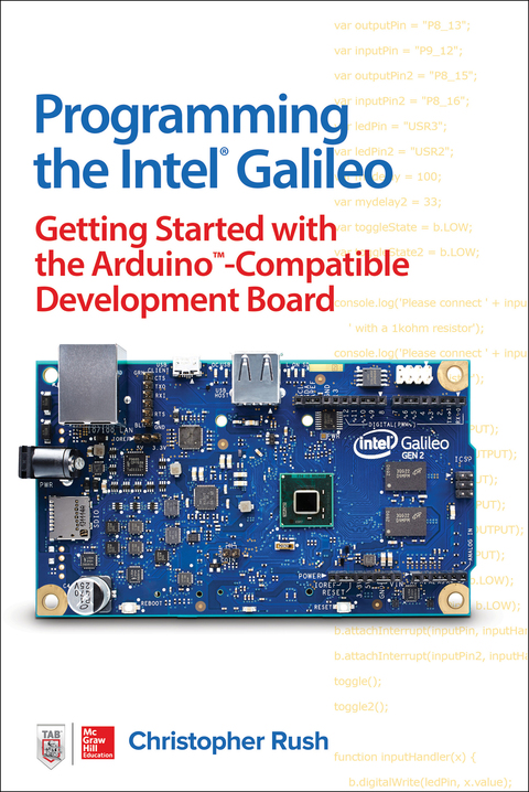 Cover image for book Programming the Intel Galileo: Getting Started with the Arduino -Compatible Development Board