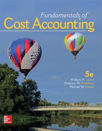 Fundamentals Of Cost Accounting 5th Edition