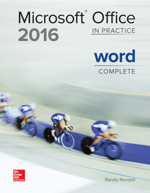 Cover image for book Microsoft Office Word 2016 Complete: In Practice