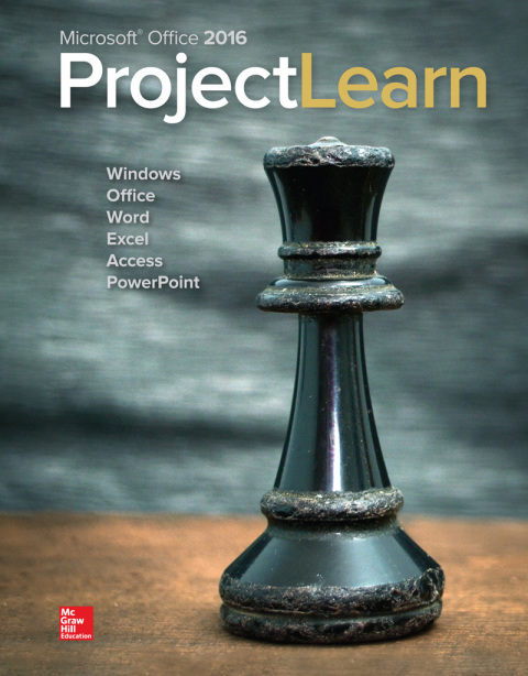 Cover image for book Microsoft Office 2016: ProjectLearn