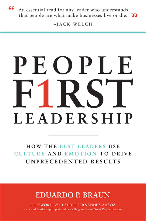 Cover image for book People First Leadership (PB)