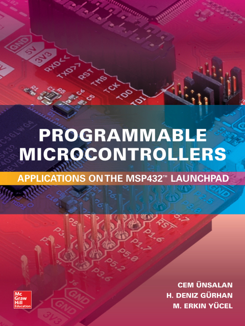 Cover image for book Programmable Microcontrollers:  Applications on the MSP432 LaunchPad
