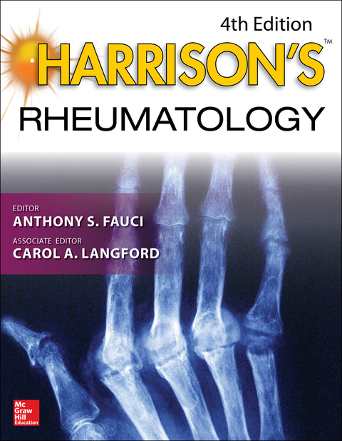 Cover image for book Harrison's Rheumatology, 4E