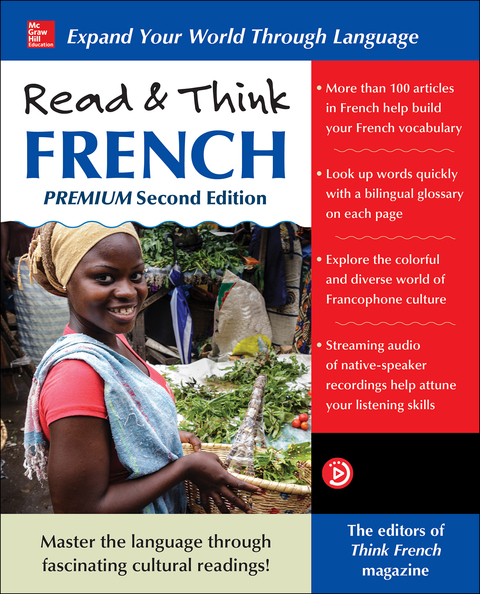 Cover image for book Read & Think French, Premium Second Edition