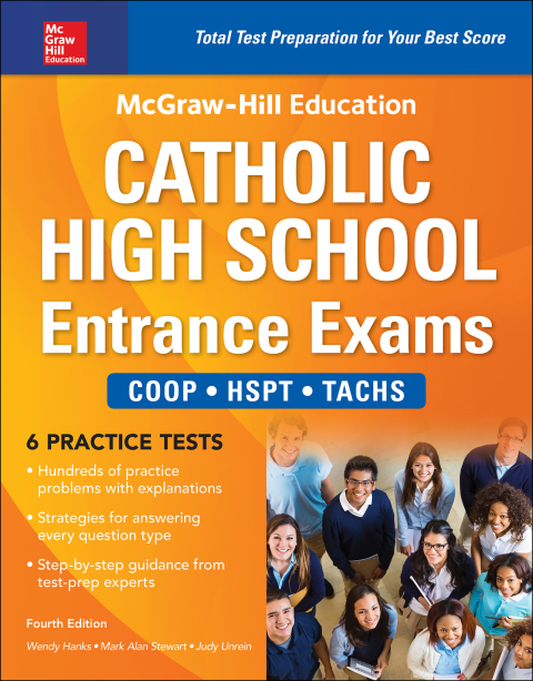 Cover image for book McGraw-Hill Education Catholic High School Entrance Exams, Fourth Edition
