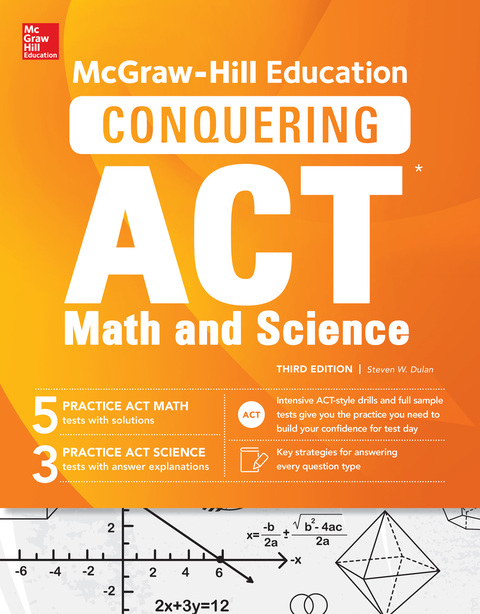 Cover image for book McGraw-Hill Education Conquering the ACT Math and Science, Third Edition
