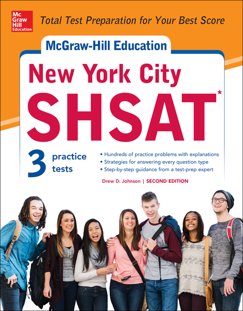Cover image for book McGraw-Hill Education New York City SHSAT, Second Edition