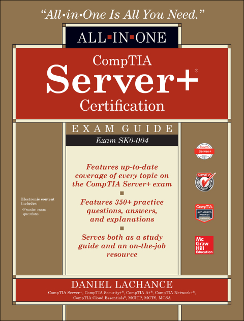 Cover image for book CompTIA Server+ Certification All-in-One Exam Guide (Exam SK0-004)