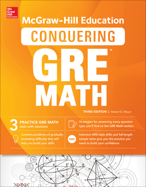 Cover image for book McGraw-Hill Education Conquering GRE Math, Third Edition