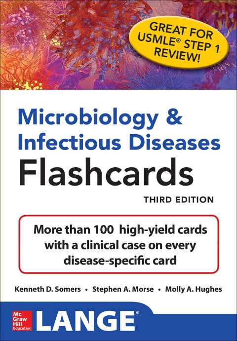Cover image for book Microbiology & Infectious Diseases Flashcards, Third Edition