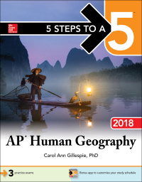 صورة الغلاف: 5 Steps to a 5 AP Human Geography 2018 edition 5th edition 9781259863189