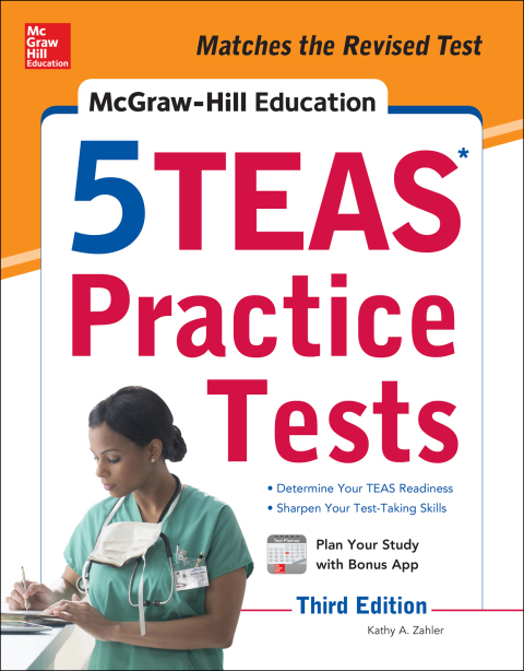 Cover image for book McGraw-Hill Education 5 TEAS Practice Tests, Third Edition