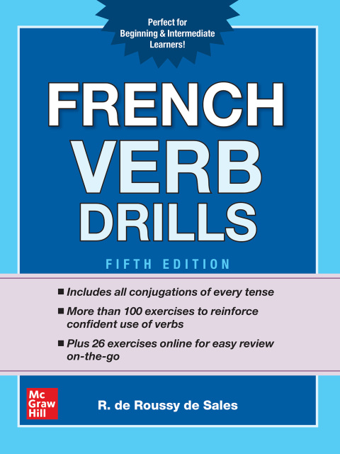 Cover image for book French Verb Drills, Fifth Edition