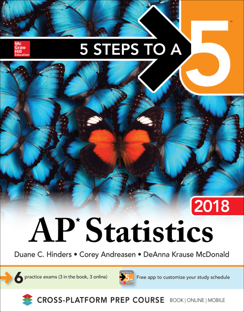 Cover image for book 5 Steps to a 5: AP Statistics 2018