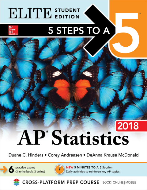 Cover image for book 5 Steps to a 5: AP Statistics 2018, Elite Student Edition