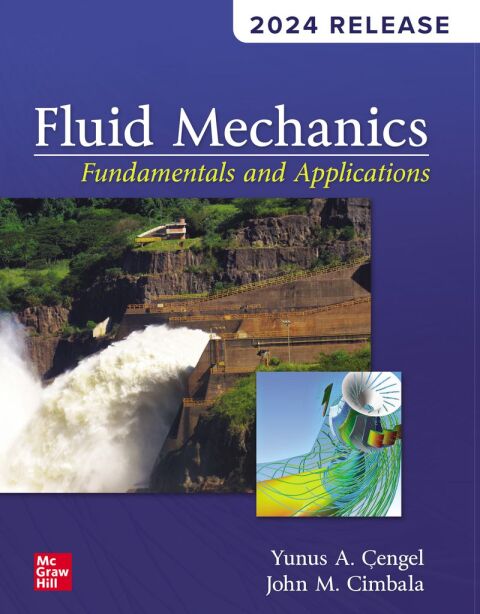 Cover image for book Fluid Mechanics: Fundamentals and Applications, 2024 Release