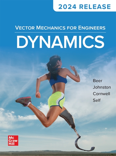 Cover image for book Vector Mechanics for Engineers: Dynamics, 2024 Release