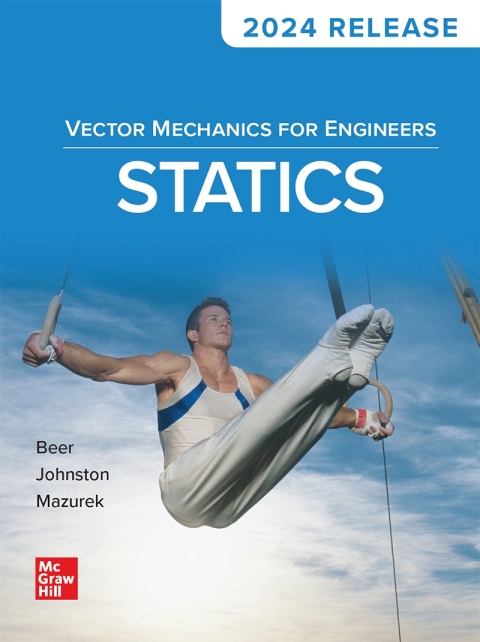 Cover image for book Vector Mechanics for Engineers: Statics, 2024 Release