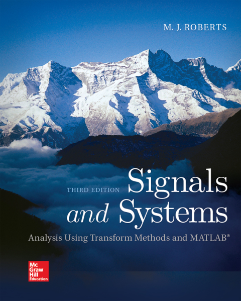 Cover image for book Signals and Systems: Analysis Using Transform Methods & MATLAB
