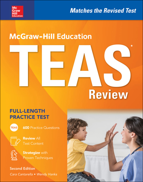 Cover image for book McGraw-Hill Education TEAS Review, Second Edition