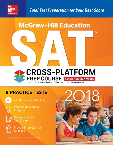Cover image for book McGraw-Hill Education SAT 2018 Cross-Platform Prep Course
