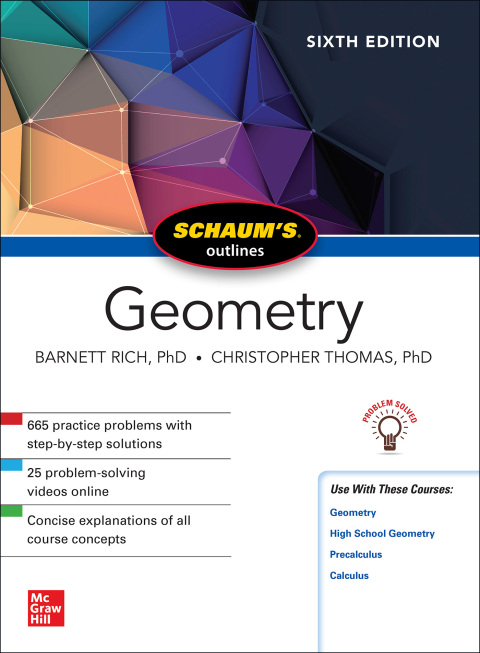 Cover image for book Schaum's Outline of Geometry