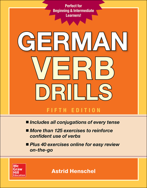 Cover image for book German Verb Drills, Fifth Edition
