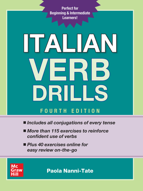 Cover image for book Italian Verb Drills, Fourth Edition