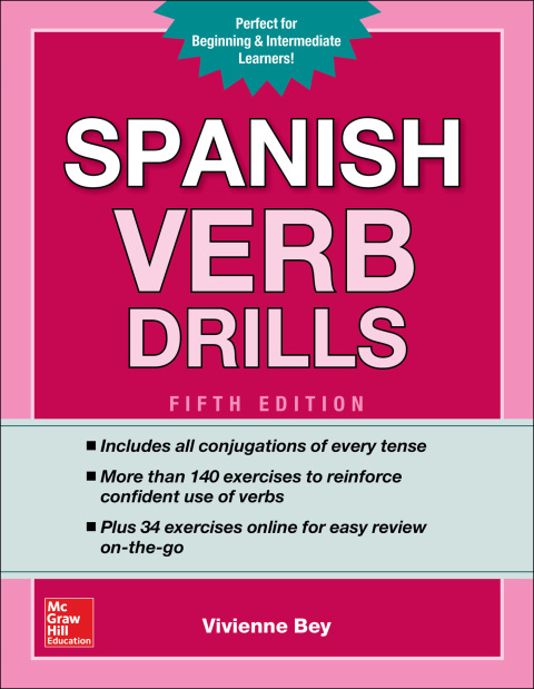 Cover image for book Spanish Verb Drills, Fifth Edition