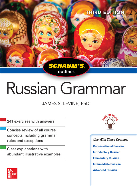 Cover image for book Schaum's Outline of Russian Grammar, Third Edition
