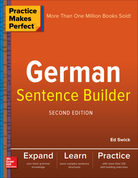 Cover image for book Practice Makes Perfect German Sentence Builder