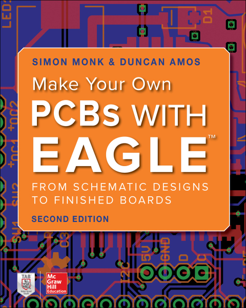 Cover image for book Make Your Own PCBs with EAGLE: From Schematic Designs to Finished Boards